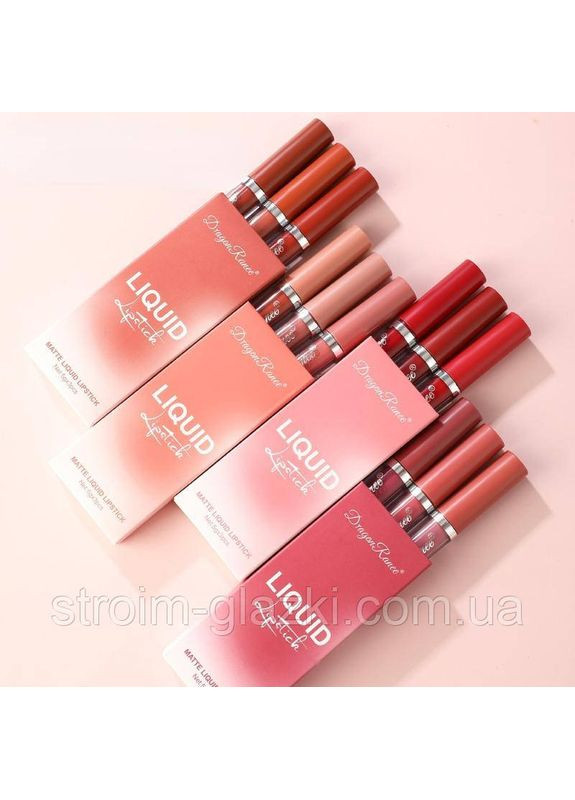 Тинт Набор 3 штуки: стойкий цвет, матовая помада блеск, для губ Микс D Handaiyan (366017520)