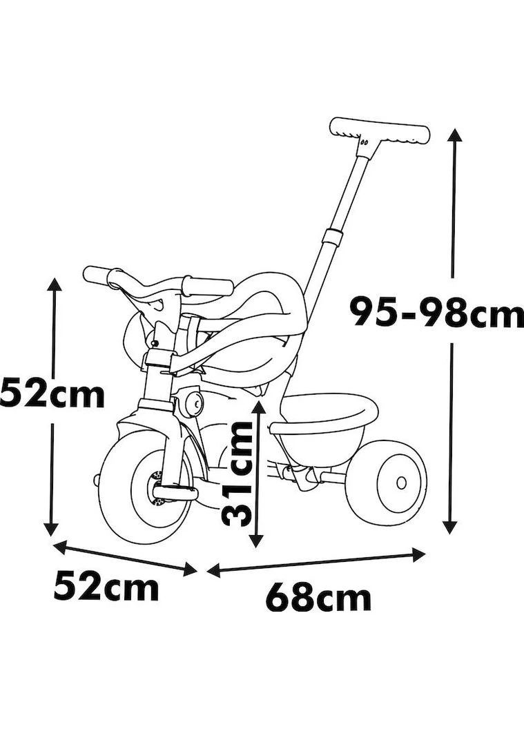 Дитячий велосипед Бі Муві. Комфорт 3 в 1 Айворі (7600740418) Smoby (390936722)