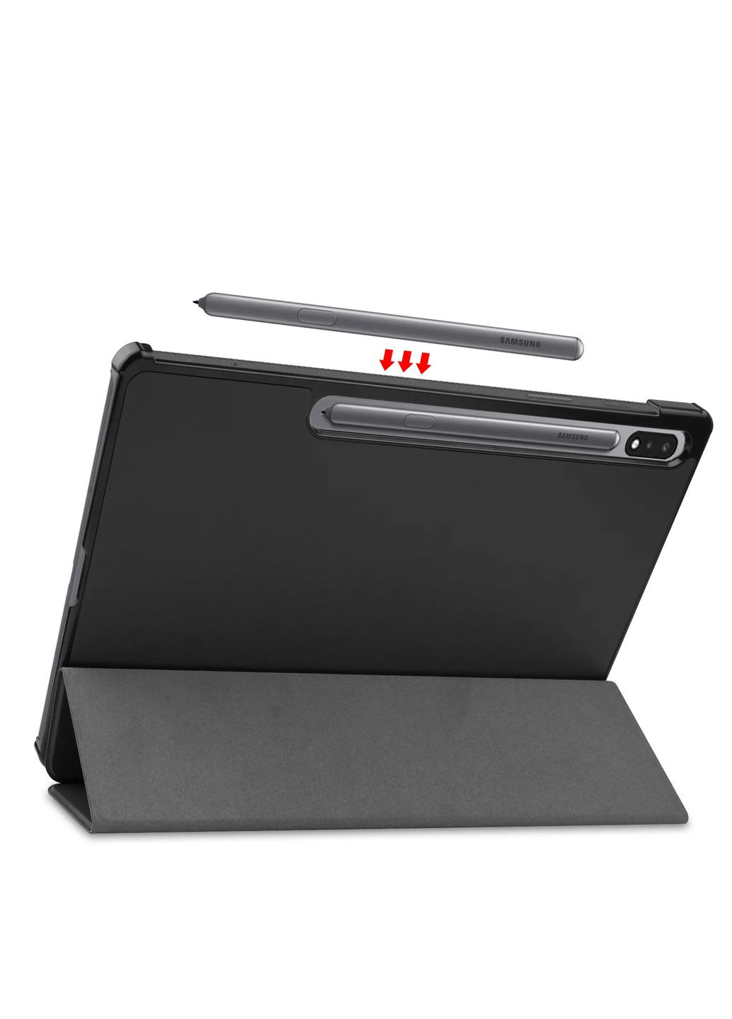 Чохол-книжка Smart Case для Samsung Galaxy Tab S10 Plus (SM-X820/SM-X826) 12.4" Black BeCover (360422478)