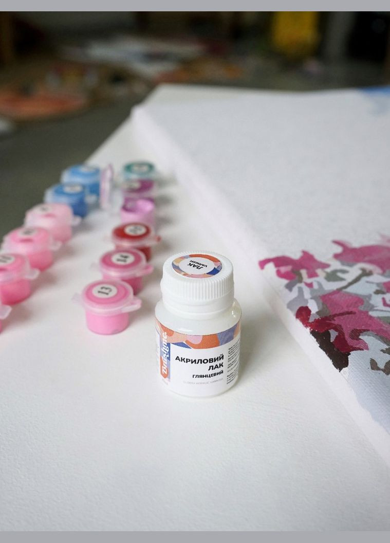 Лак акриловый глянцевый 20 мл ЛА2001 Brushme (348359728)