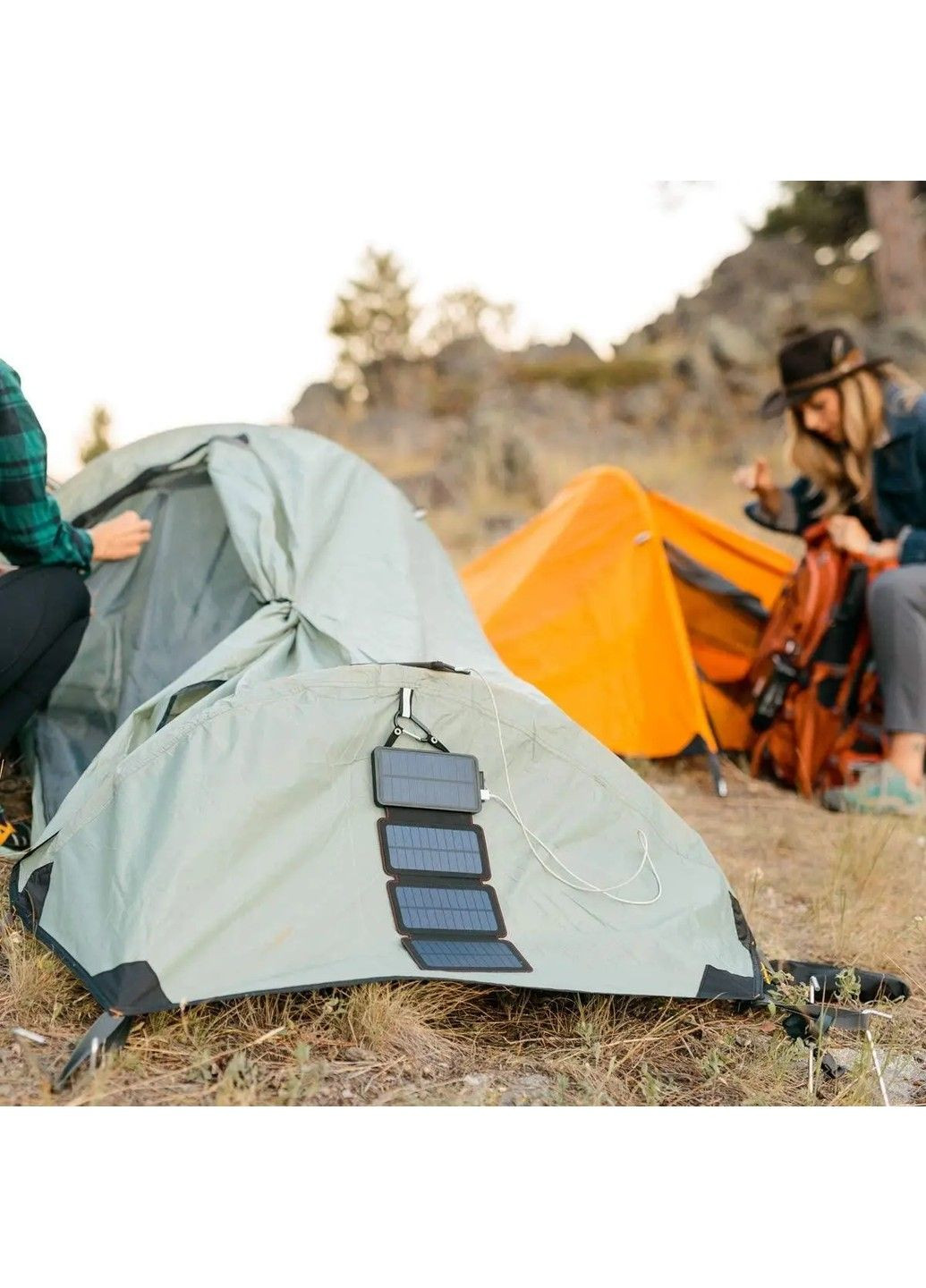 Зарядное устройство на солнечных батареях Power Bank 25000mAh 10Вт No Brand (332635901)