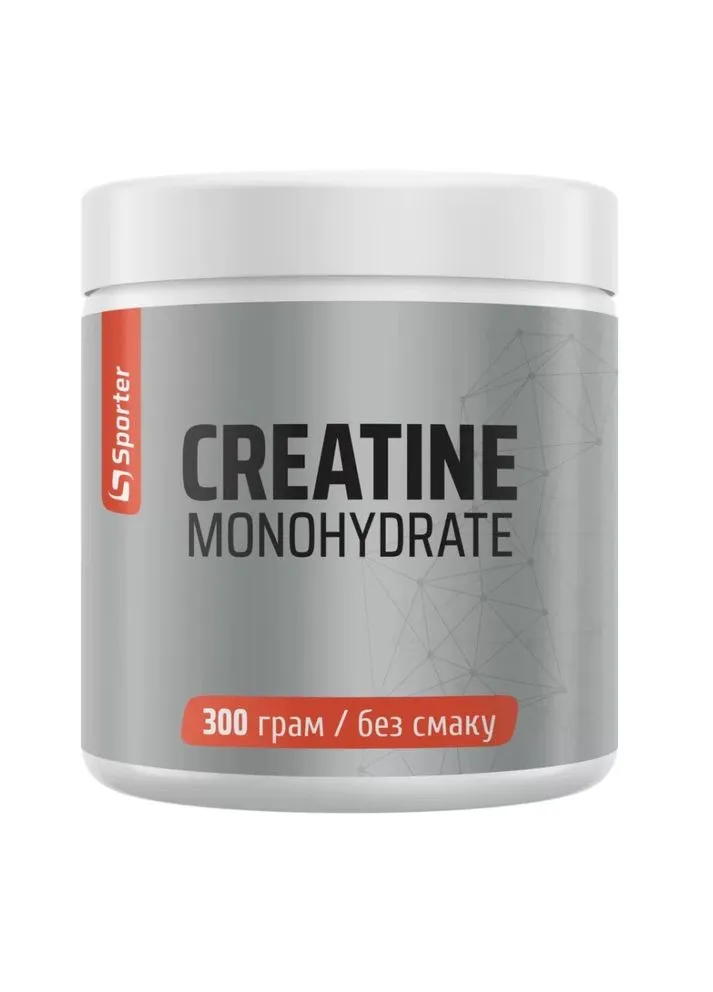 Креатин Creatine Monohydrate, 300 грам Sporter (350352276)