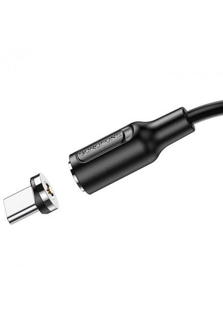 Кабель BX41 USB to Type-C 2.4A, 1m, PVC, PVC connectors, magnetic, (6931474738462) Borofone BX41 Amiable magnetic (372682197)