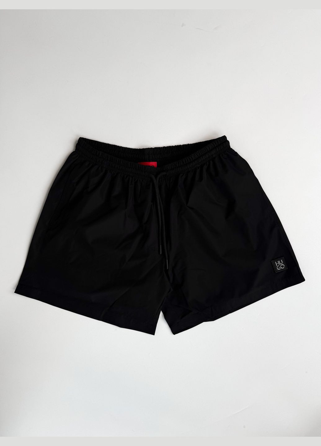 Мужские водоотталкивающие шорты из плащевки из лого Hugo Vakko (335568570)