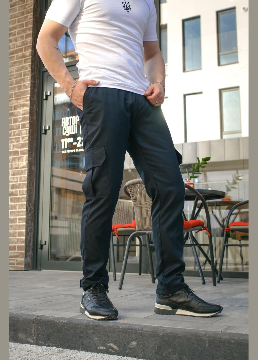 Синие брюки Luna