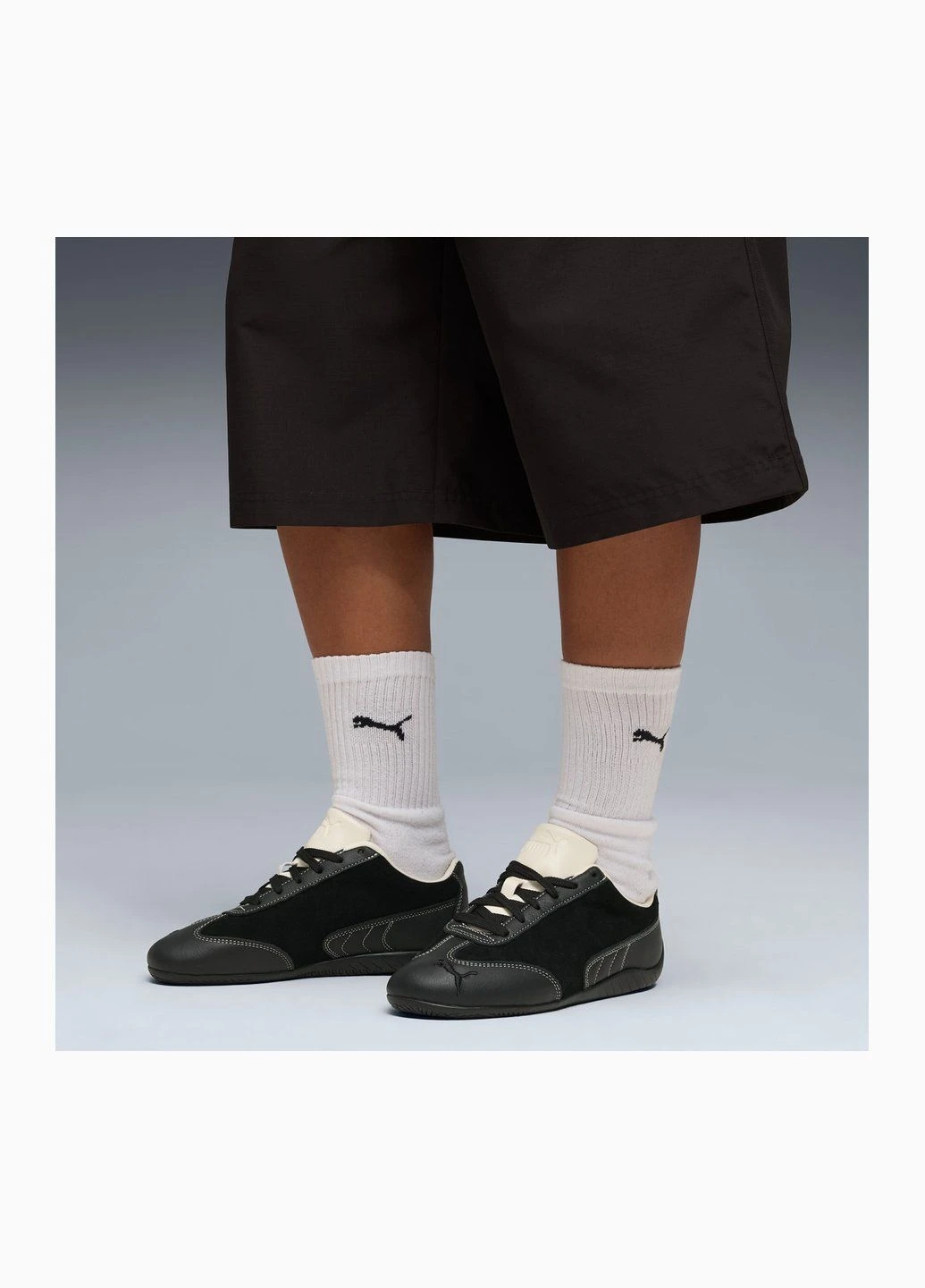 Сірі всесезонні кросівки speedcat icons sneakers unisex Puma