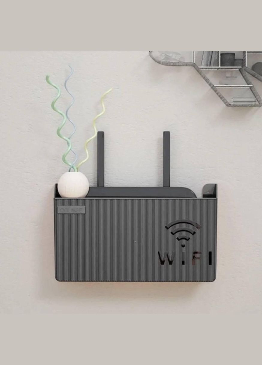 Тримач полиця підставка для роутера Colnse Чорний No Brand (330778985)