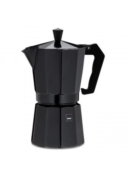 Гейзерна кавоварка (10554) Kela italia 300 мл 6 cap black (268145301)