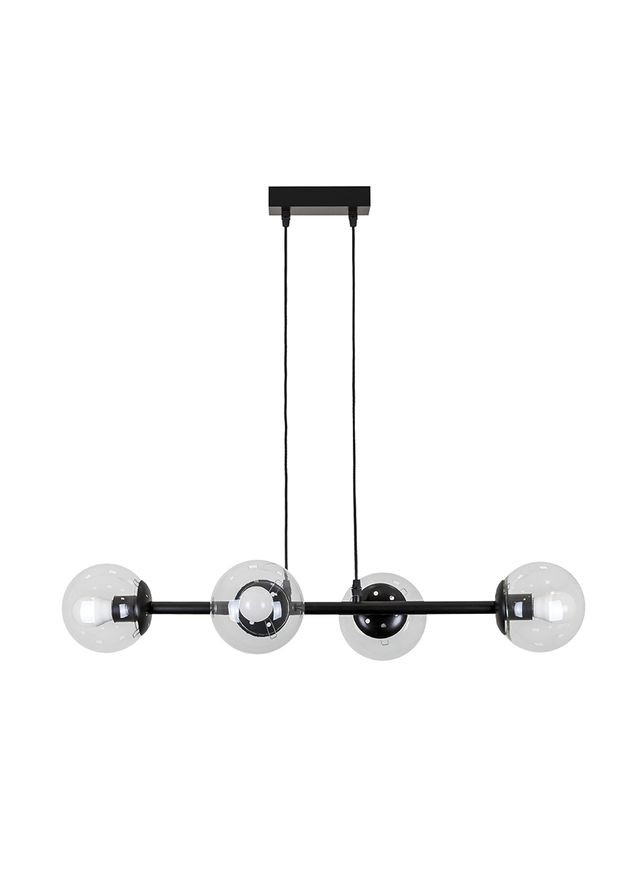 Люстра 7529909-4 BK+CL (LVS4783) Levistella (370247133)