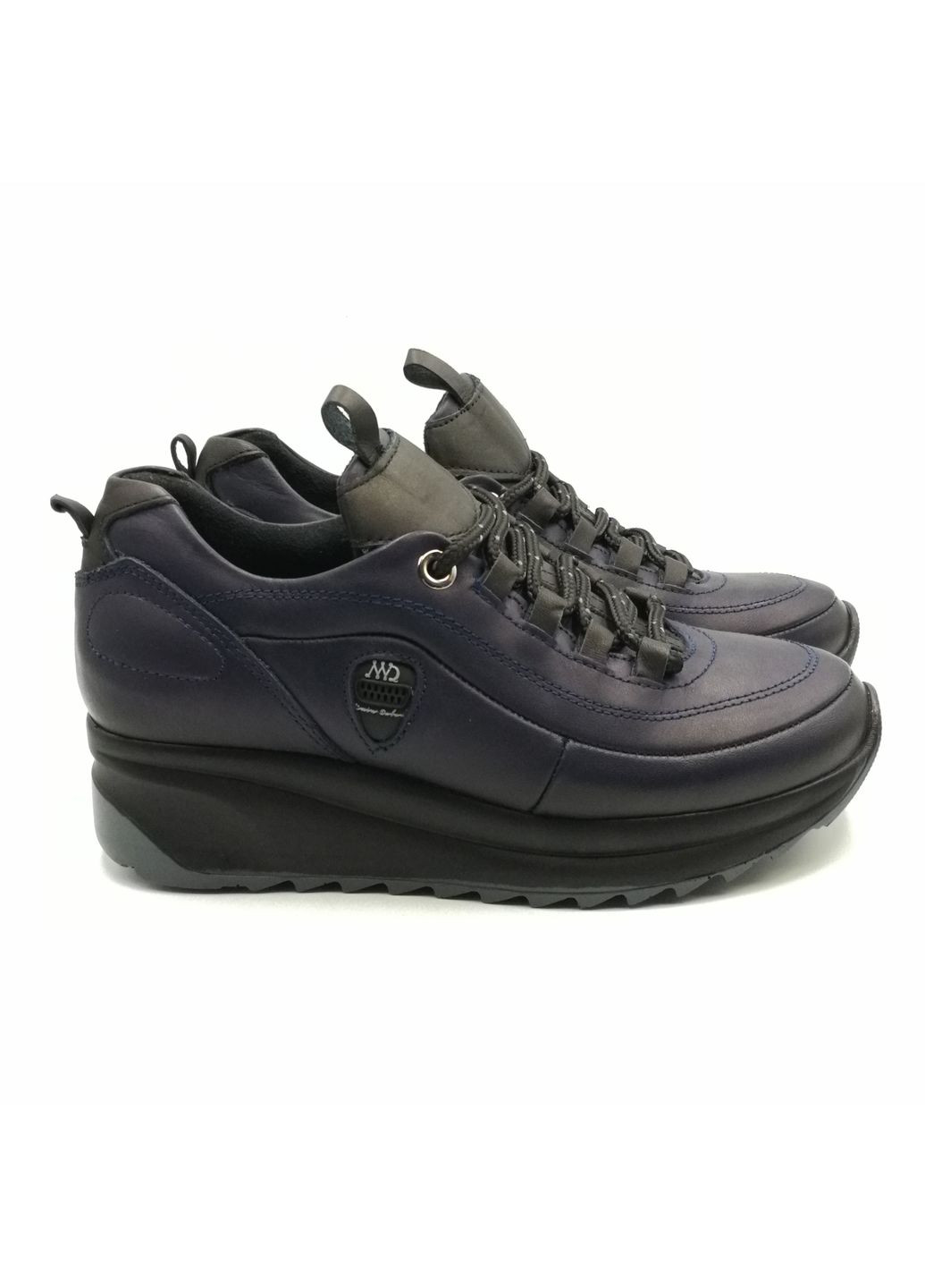 Кроссовки (р) Кожа 0-1-2-D-20-KA-400-S Mumin Dulun тёмно-синие (364657605)