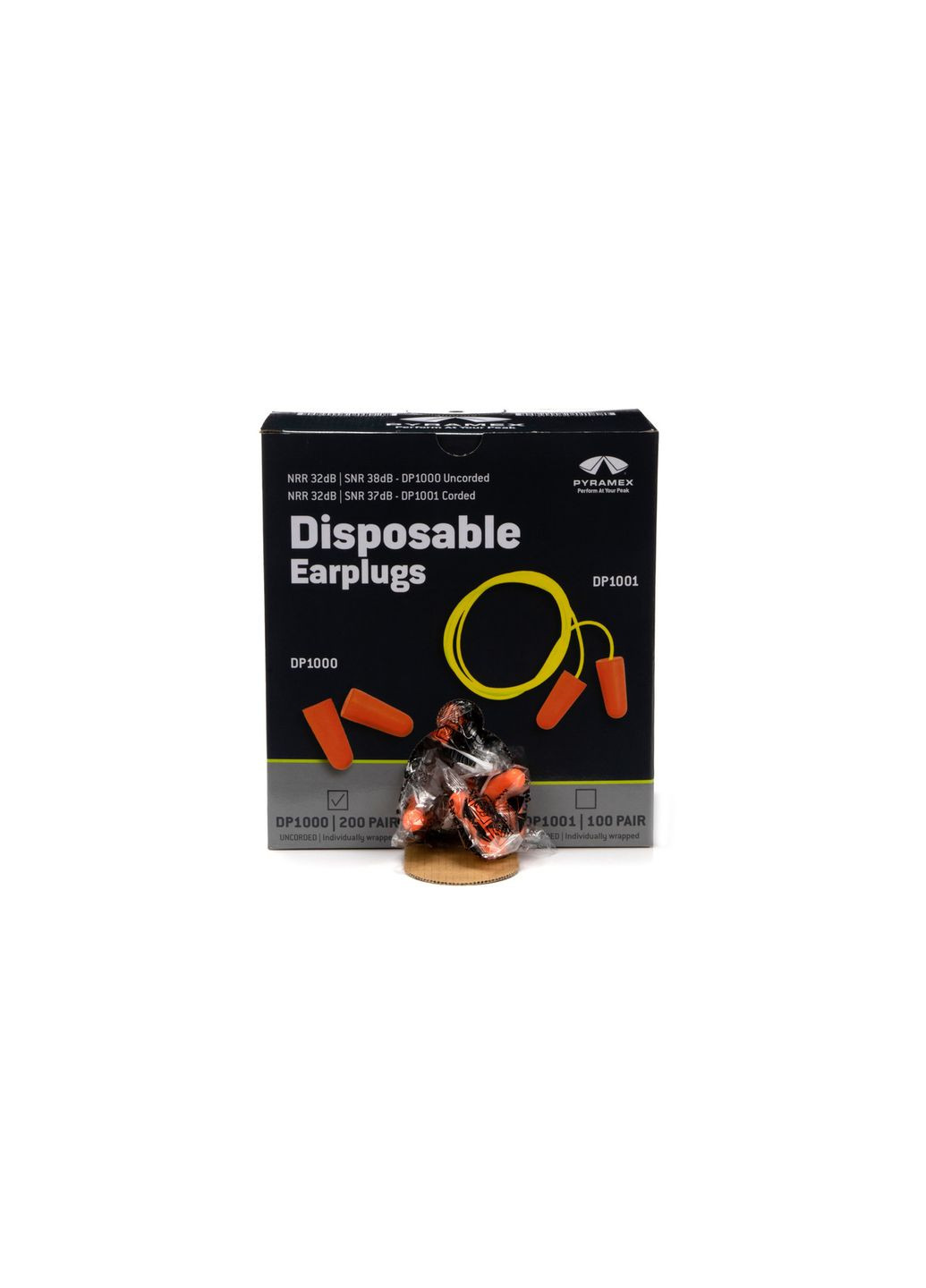 Беруши DP1000 (защита слуха SNR 38 дБ) Pyramex (370271242)