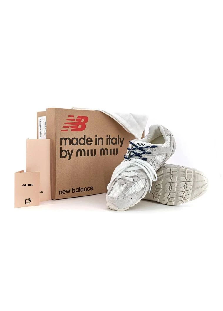 КРОСІВКИ ЖІНОЧІ NEW BALANCE X MIU MIU 530 GREY НЬЮ БЕЛАНС 530 СІРІ No Brand сірі демісезони (391006673)
