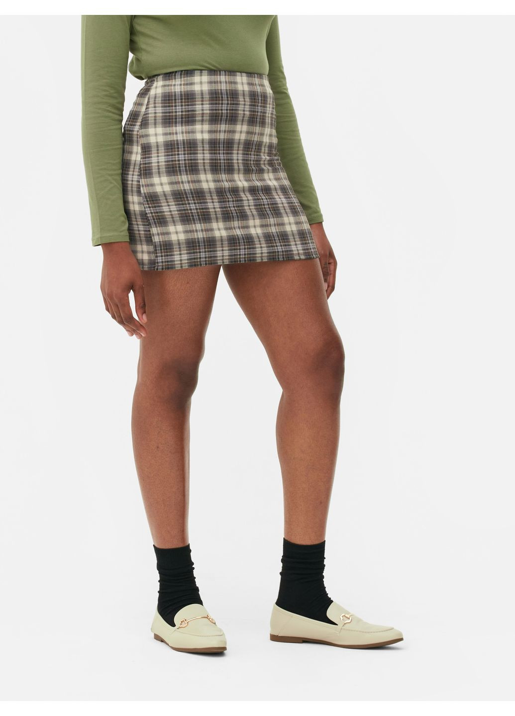 Спідниця демісезон,бежевий-сірий, Primark (353309835)