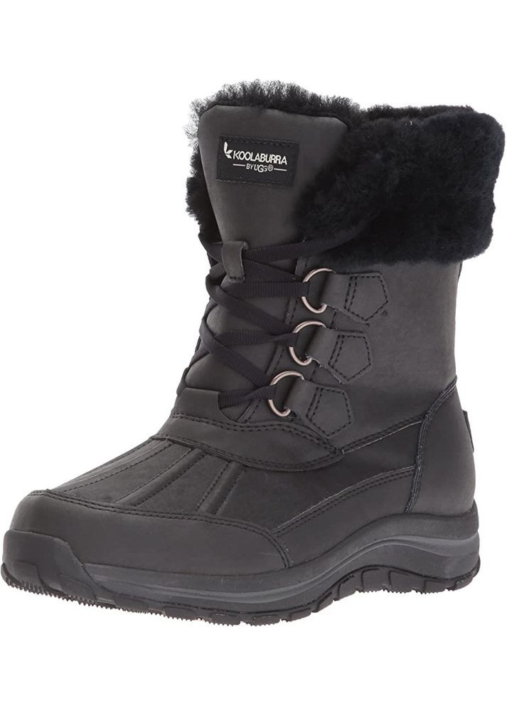 Уги жіночі черевики by UGG Neda 1018845 чорні 38.5р. (устілка 23 см) Koolaburra slim fit (368854653)