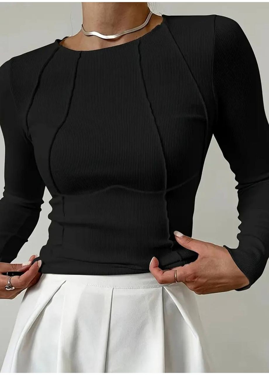 ✨ Базовая кофта из итальянского рубчика ✨Ознакомьтесь с размерной сеткой. GD/GL Модний простір (364967180)