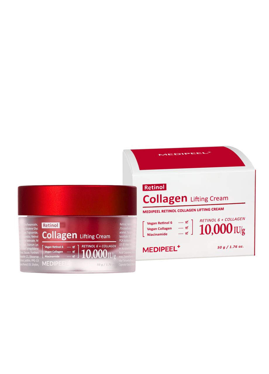 Medi-Peel Крем-ліфтинг для обличчя розгладжувальний Retinol Collagen Lifting Cream нічний 50 г — Крем, Південна Корея (351898539)