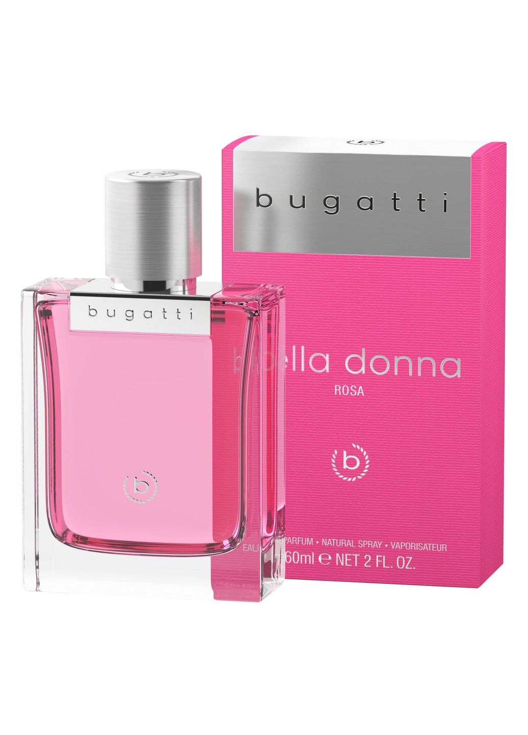 Парфюмерная вода для женщин Bella Donna Rosa 60 мл Bugatti (323645058)