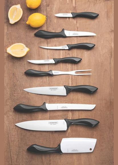 Набір ножів AFFILATA, 9 предметів Tramontina комбінований,