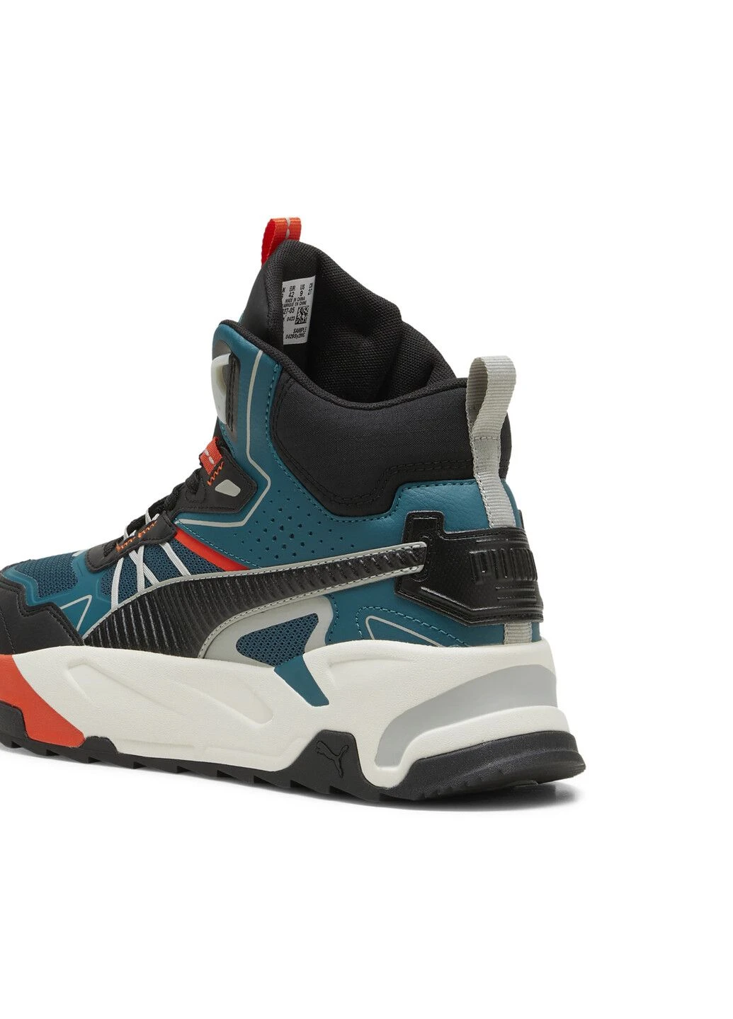 Зеленые демисезонные кроссовки trinity mid hybrid sneakers Puma