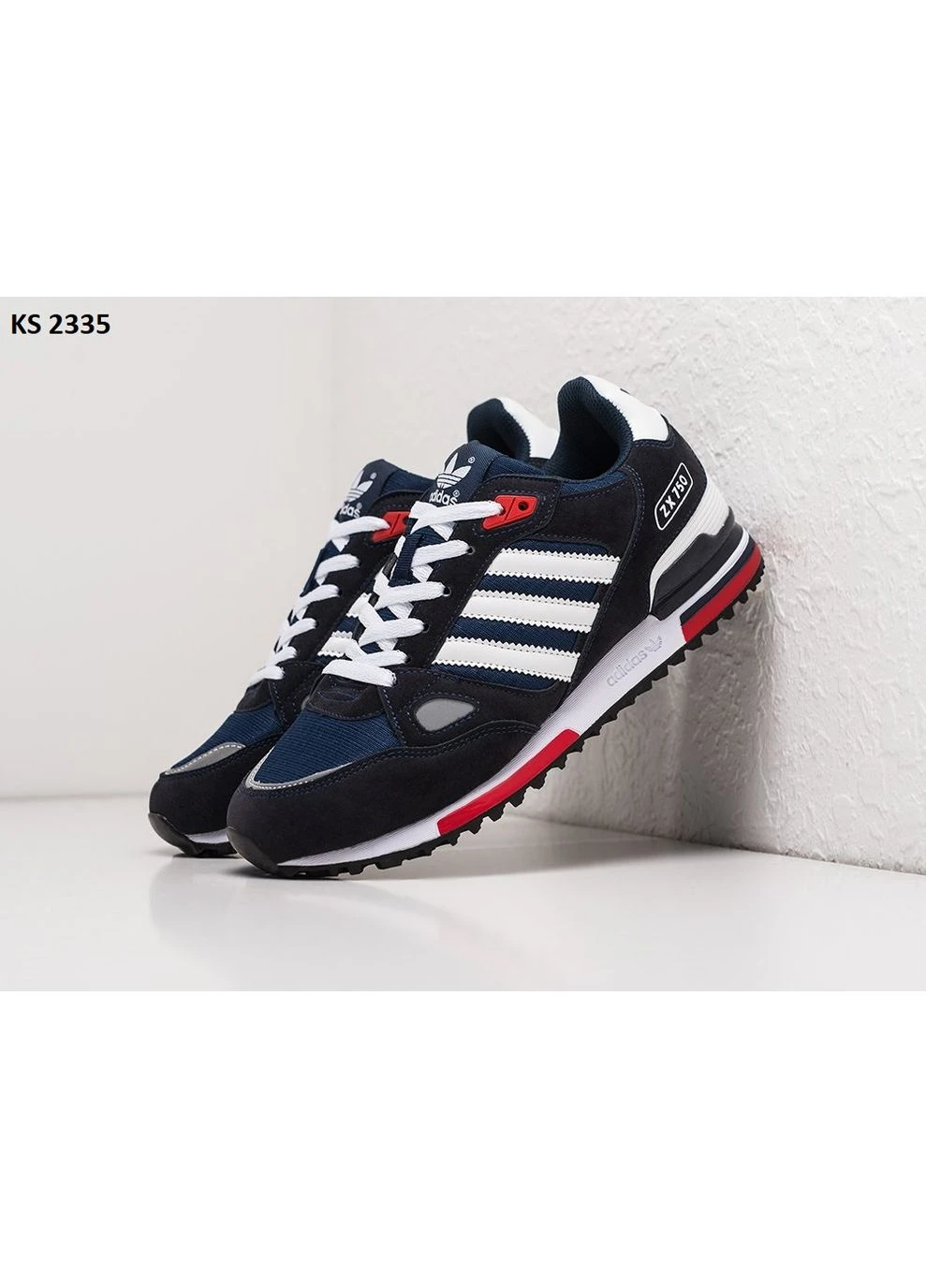 Синій кросівки чоловічі adidas zx 750 blue адідас зх 750 сині демісезон No Brand