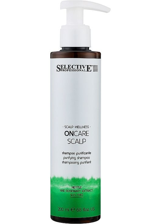 Очищающий шампунь от перхоти OnCare Scalp Purifying Shampoo 950ml (1182469-24370858) Selective Professional (368647403)