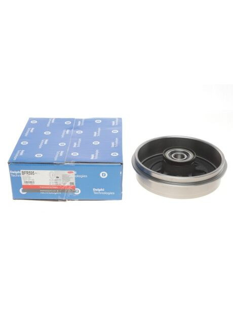 Барабан гальмівний (задній) Dacia Logan/Sandero 1.2 16V/1.5 dCi/1.6 16V 04- (203x25) BFR595 UA63 Delphi (342404607)
