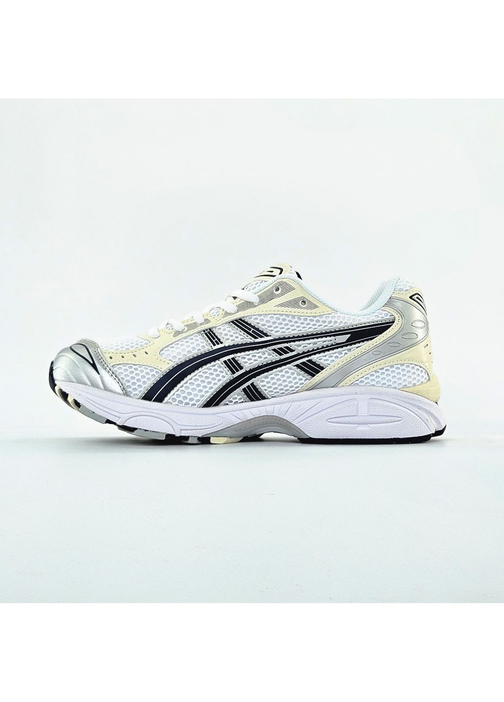Кросівки жіночі і чоловічі Asics Gel-Kayano 14 white grey black | Асікс Гель-Каяно 14 білі сірі чорні No Brand білі демісезони (363176555)