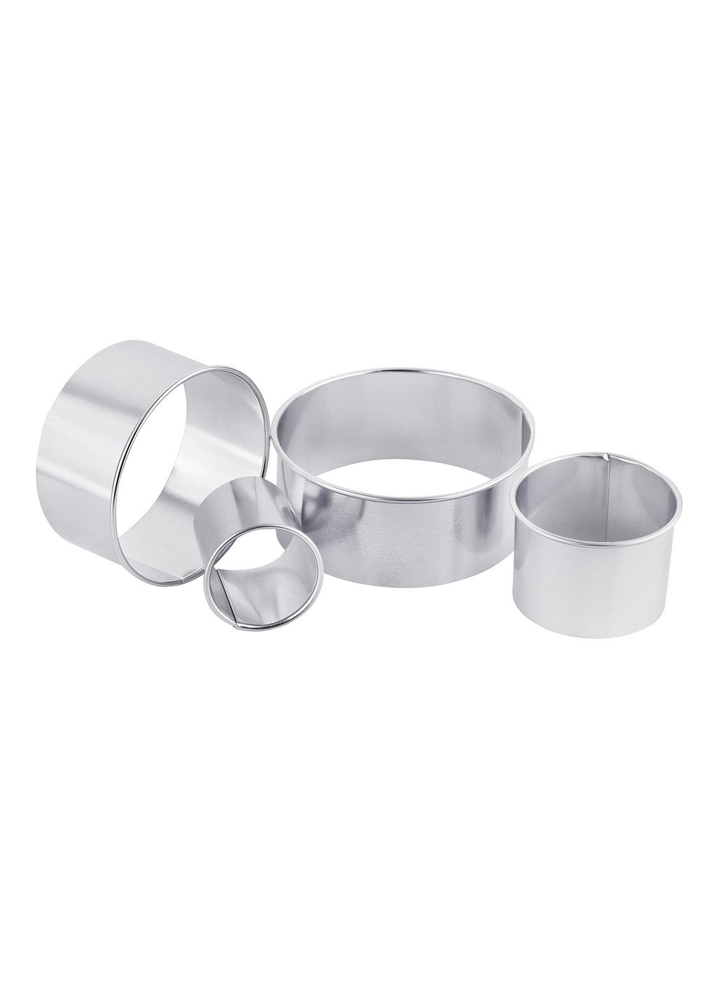 Формы круглые для оформления блюд салатов, гарниров, десертов (4 штуки в комплекте) Master Class (279556027)