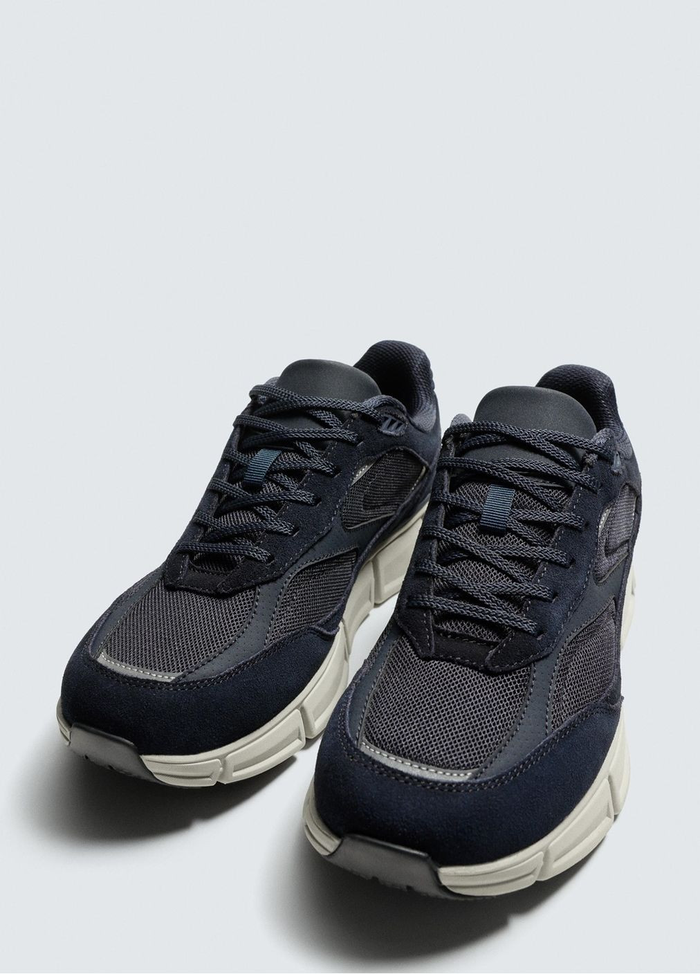 Синие демисезонные кроссовки Zara