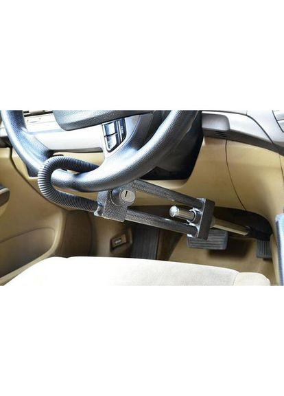 Протиугінний пристрій на кермо та педаль для автомобіля OKL-6081 No Brand (368566370)