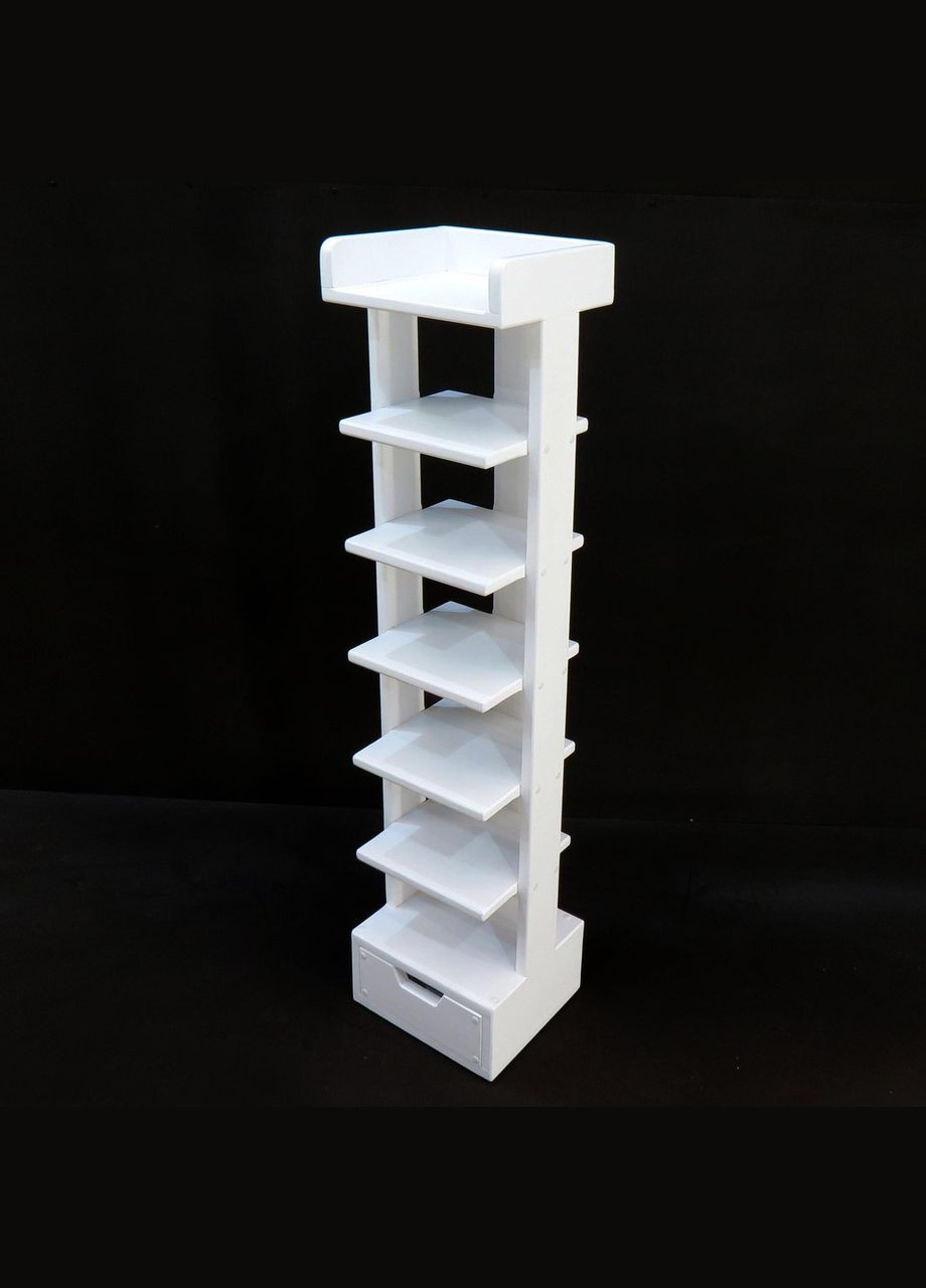 Полиця для взуття з дерева Бувре 7 зефір (ПДО-701920) No Brand (327865285)