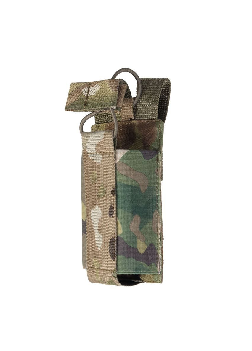 Одинарный эластичный подсумок под магазины АК/АR открытого типа. Крепление MOLLE. Мультикам Ukrarmor (333721950)