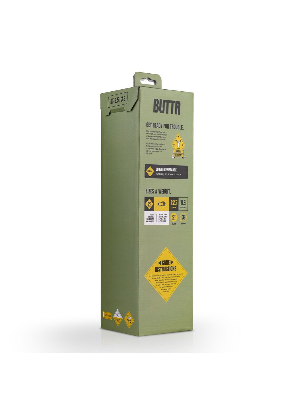 Анальная пробка Double Trouble Fisting Dildo BUTTR (326601751)