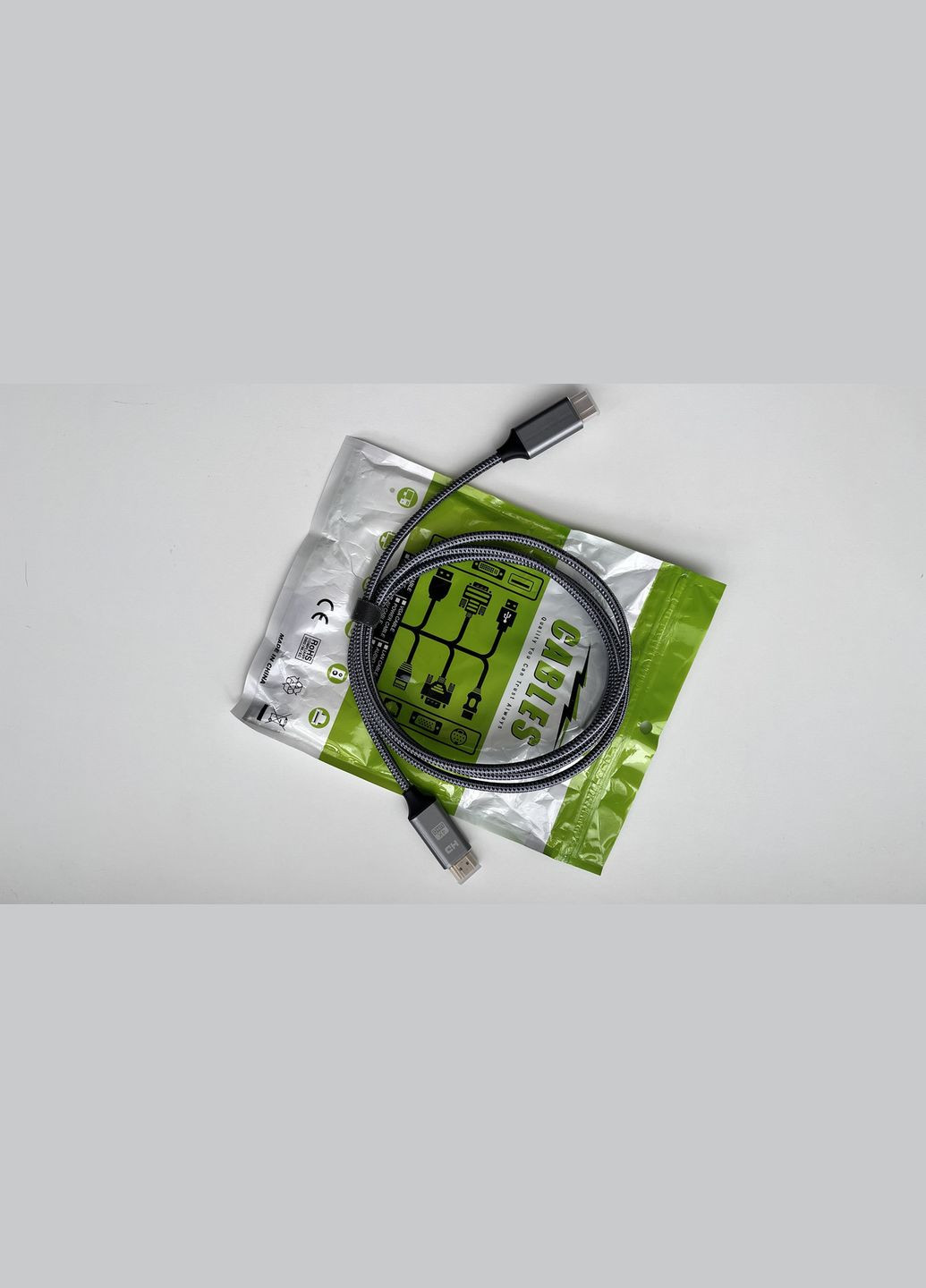 HDMI-кабель 2.0 4K високошвидкісний з Ethernet 4K 60 Гц No Brand (327400575)