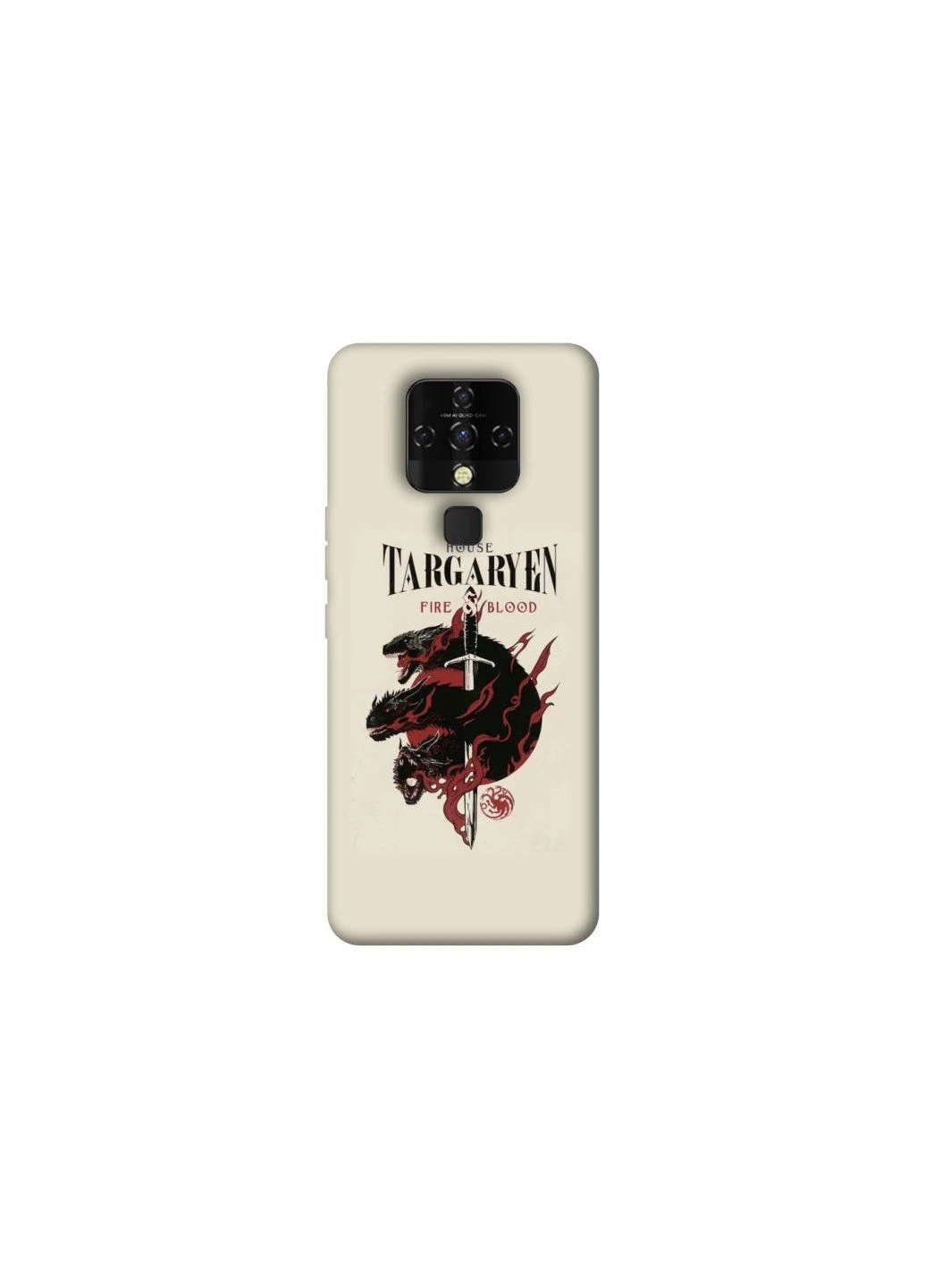 Чехол на TECNO Camon 16 SE House of the Dragon ver.4 Frontalka (395799731)
