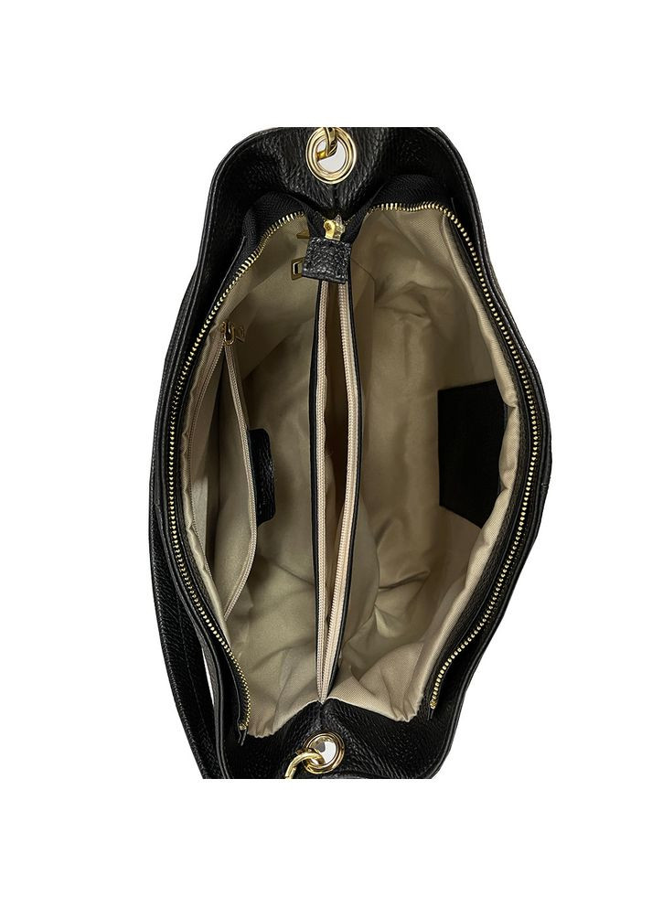 Сумка женская кожаная черная итальянская классическая (Д/Ш/В) 28/13,5/25(см) Felicita (336377609)