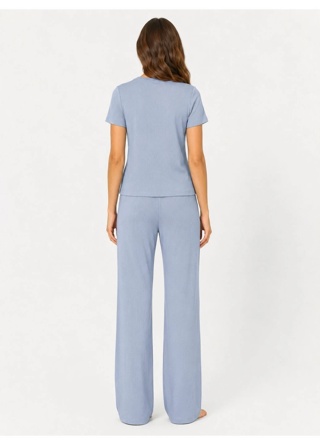 Футболка basic,светло-синий, Primark - (397630912)