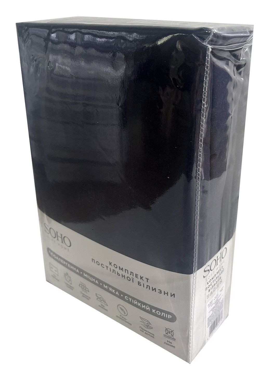Комплект Комплект пост.білизни Двоспальний 180*220 Graphite Soho (365274837)