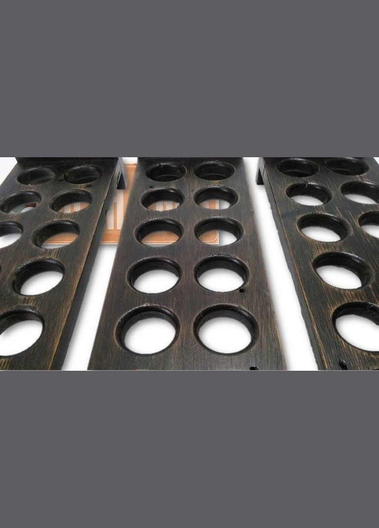 Подставка для яиц из дерева Фавероль 12 венге (ПЯЙ-101412) No Brand (327869475)