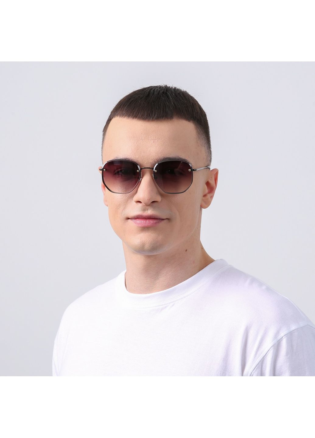 Сонцезахисні окуляри Фешн-класика чоловічі 122-017 LuckyLOOK 122-017М (329872778)