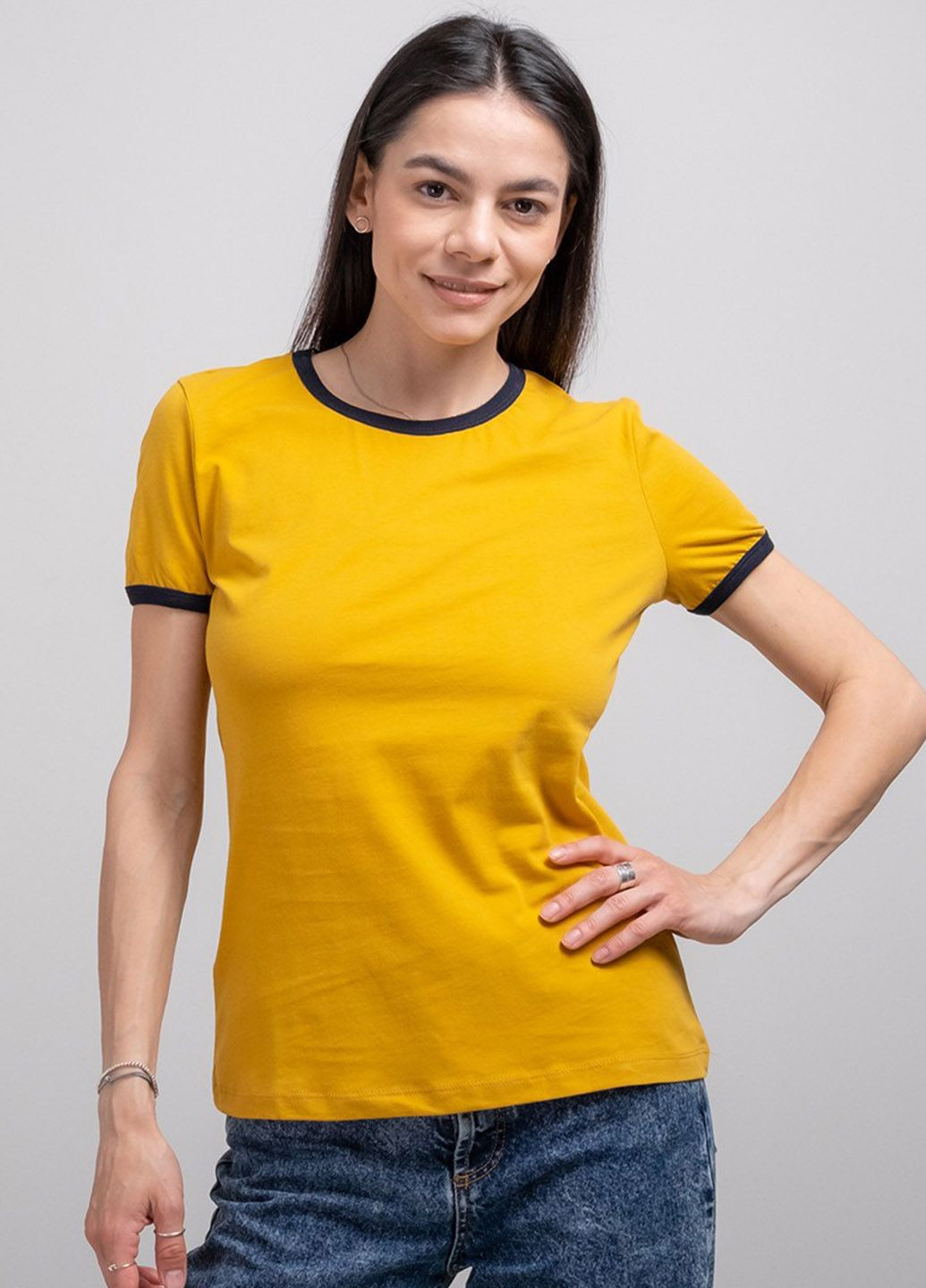 Жовта літня футболка жовта 102416 Power
