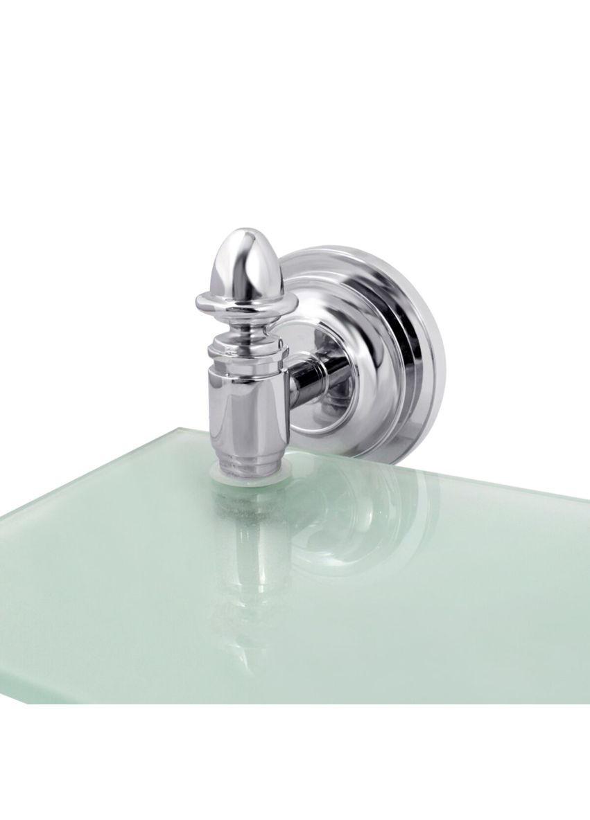 Полка стекло хром 9013 Arino (322252234)