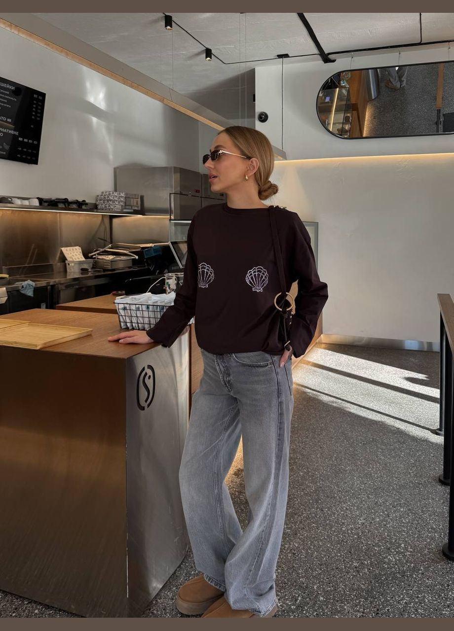 Лонг з акцентними мушлями No Brand (322074328)