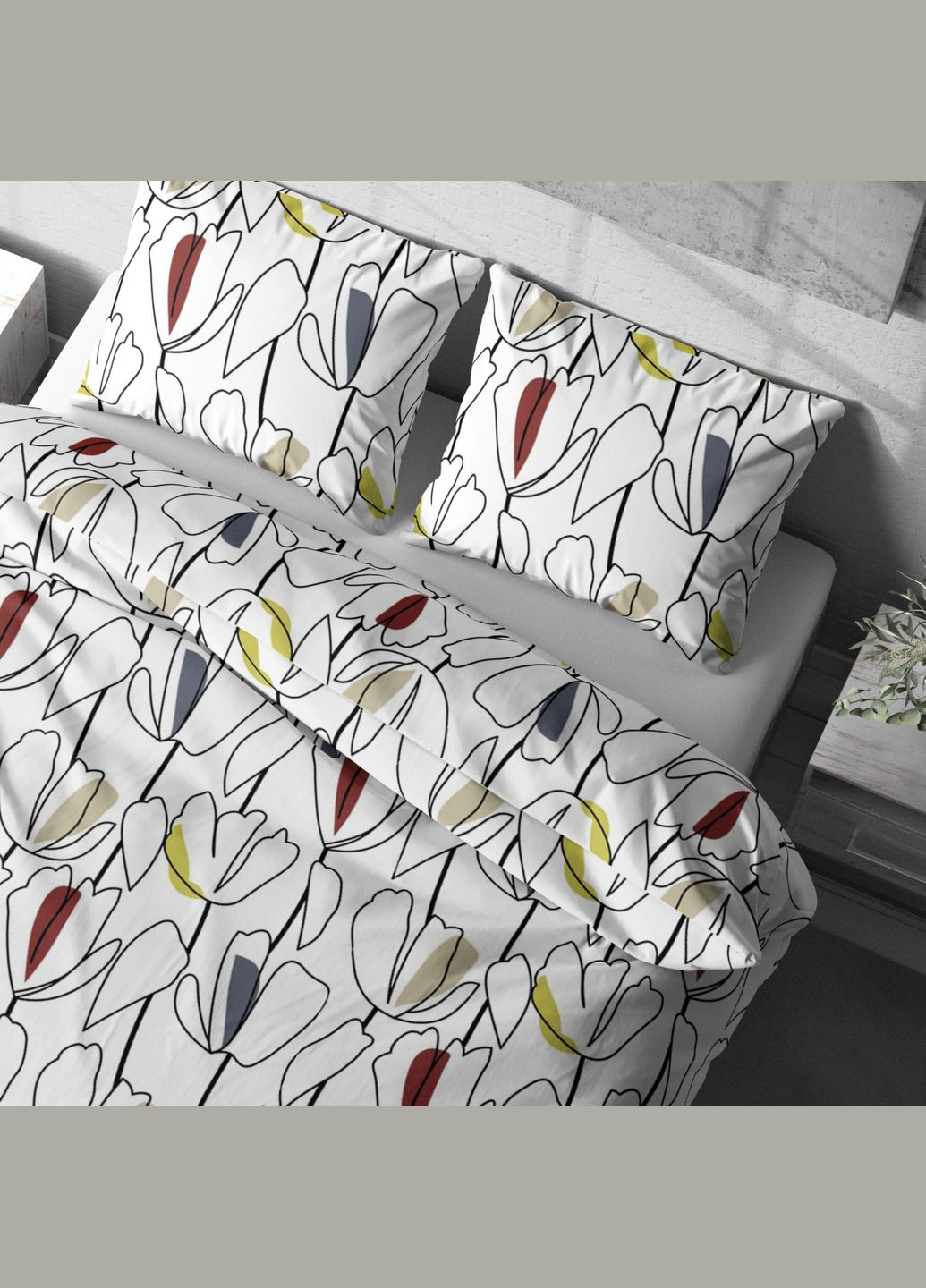 Комплект постільної білизни Сімейний полісатин Lelit (331788360)