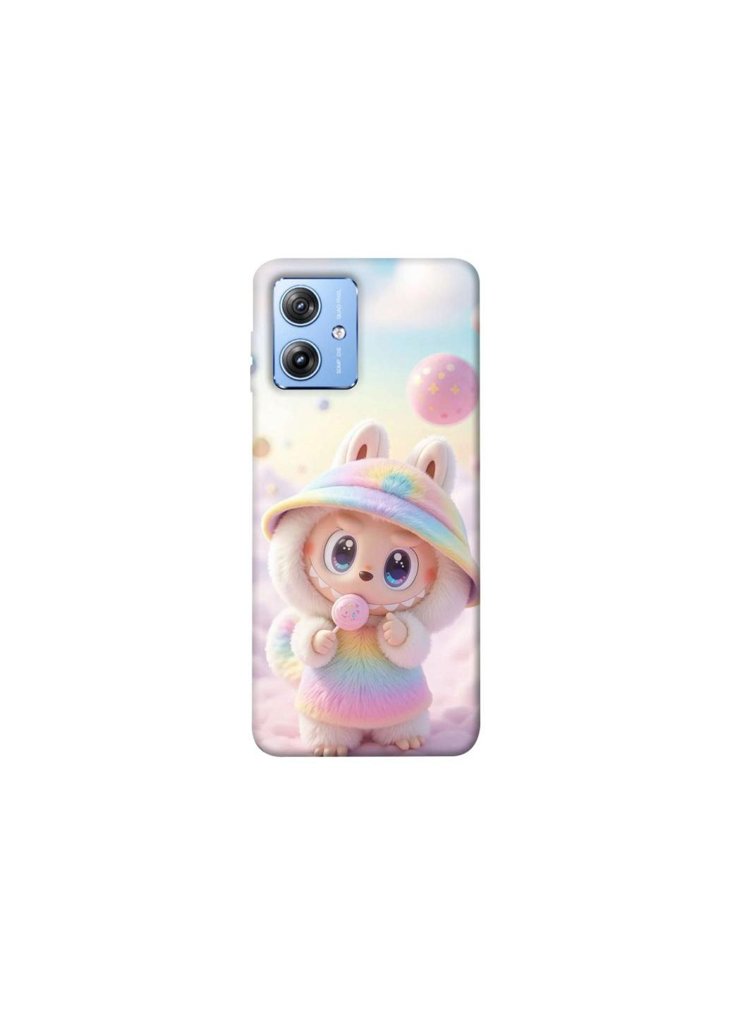 Чохол на Motorola Moto G84 Candy Labubu Frontalka (354667519)