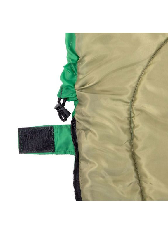 Спальный мешок одеяло с капюшоном (PL, нап.неткан.волокно, 1250г р-р 195+40х74см, t+5к+22, Зеленый) (SY-4142_Зеленый) Champion (361433643)