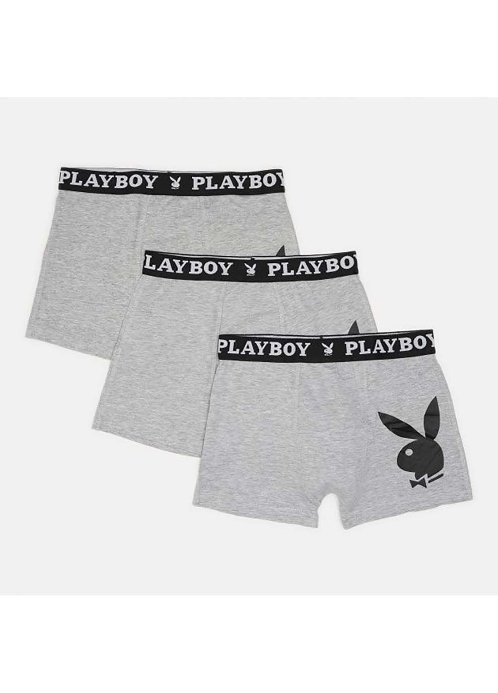 Набор трусы-боксеры ANNYA BOXERSHORT серый Playboy (302233948)