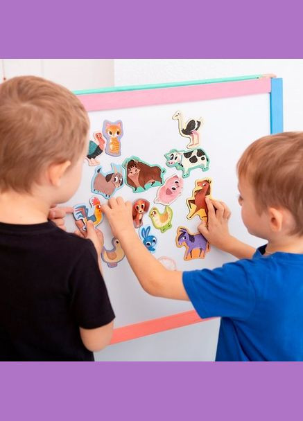 Набір магнітів "Ферма малюнки" ML4031-03 EN MAGDUM (334159776)