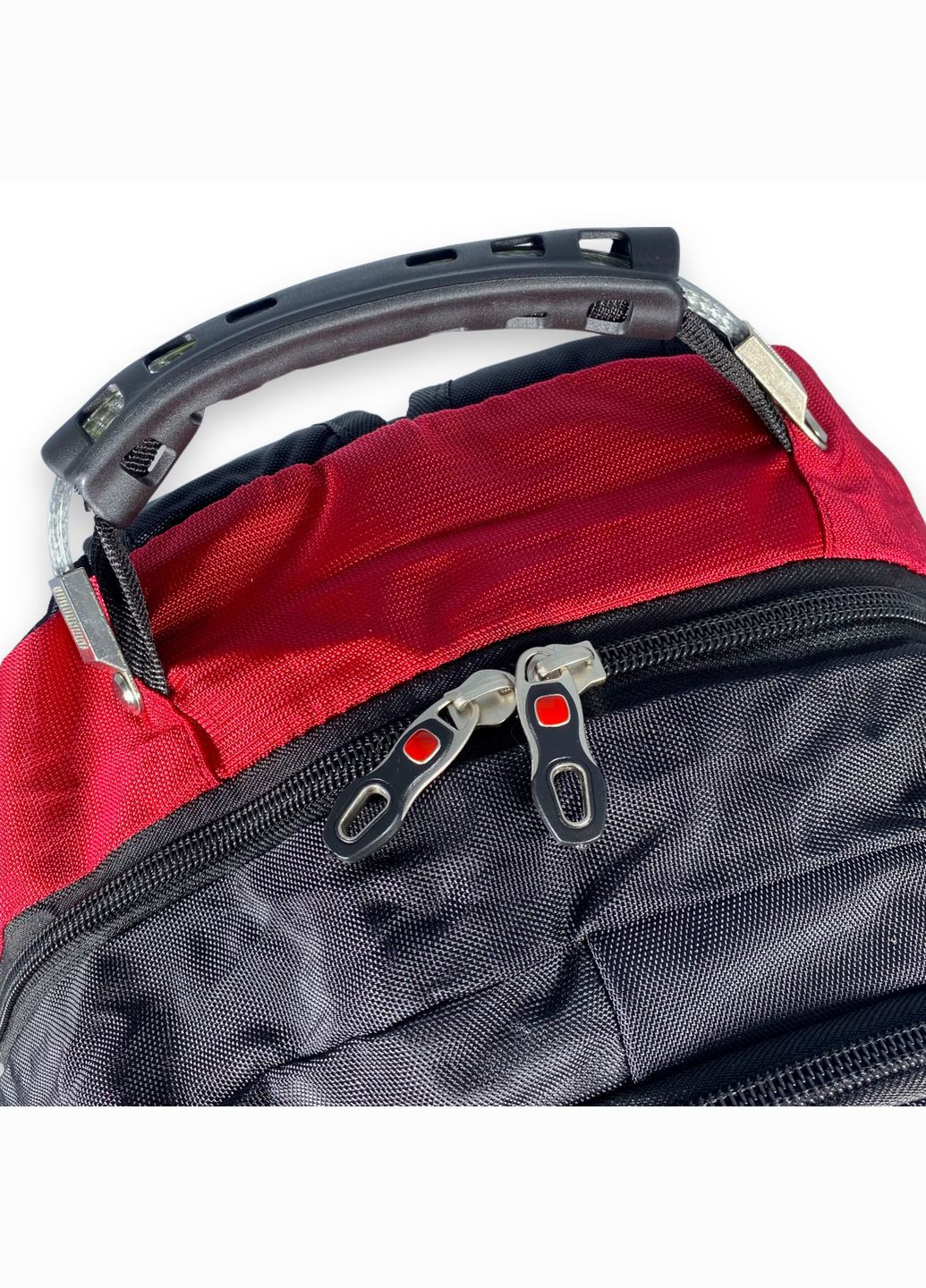 Рюкзак міський, 25 л, два відділи, USB слот+кабель, розʼєм для навушників, розміри: 45*30*17 см, червоний SWISSGEAR (284338091)