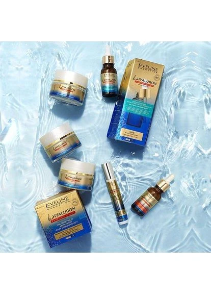 Eveline Cosmetics Крем-філер bio HYALURON 3 х RETINOL SYSTEM 60+ мультипоживний, інтенсивно регенерувальний день/ніч 50 мл — Крем, Польща (340110480)